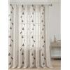 Tende Arredo Tessile - Tende per Interni Tende Moderne con Fascia Predisposta per Bastoni Ø Fino a 5cm, Tenda Camera da Letto Moderna, Soggiorno, Cucina (1 Pannello 200x270cm, Calabria)