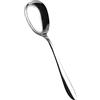 Salvinelli Fast Cucchiaio da Cucina Acciaio Inox 18/10, Cucchiaio da Portata Spessore 2,5 mm, Made in Italy, Finitura lucida