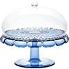 Guzzini Alzata con Campana Vanity Bio-Based D 30 Cm Blu