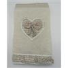 Generico Coppia Tendine a vetrocon mantovana Stile Shabby Chich 60x150 cm Vari Colori