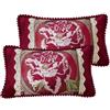 MiGuoLeyu Federe Cuscini Divano 30x50 cm 2 Pezzi Jacquard Doppia Faccia