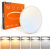 TALOYA LED Ceiling Light,20w 12 inch White,0.94 Inch Thin,Modern Flat Round Lighting Fixture,Surface Mount for Living Room,Bedroom, Color Temperature 3 in 1(3000k/4000k/6500k)