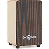 gear4music Cajon Compatto e Custodia Morbida di Gear4music, Ebano