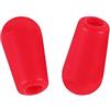 DIAO79NI Punte per interruttore a levetta a 3 vie per chitarra con filettatura 8/32, manopole per interruttori LP, compatibili con Gibson Les Paul/SG con selettore pickup stile Switchcraft, rosso (set