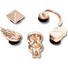 CROCS Stringhe Crocs Elevated Gold Gurl 5 Pack