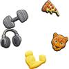 CROCS Stringhe Crocs Get Swole 5 Pack