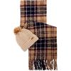 BARBOUR Donna Barbour Set Sciarpa Cappello Saltburn Donna