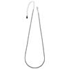 Remo Gammella Collana Donna Tennis Argento 925 Bagnato in Oro e Zirconi - Taglio Diamante da 2 mm - Lunghezza regolabile da 37 a 44 cm - Collana Tennis Uomo - Varianti di Colore.