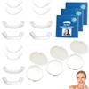 Toimveok 3 protesi dentarie a clip,faccette dentali, faccette odontoiatriche,protesi dentarie comode e immediate,faccette estetiche universali per arcata superiore e inferiore, aspetto naturale, riutilizzabili
