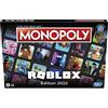Monopoly Hasbro Gaming Roblox Edition 2022, multicolore, per 2-6 giocatori