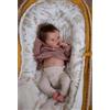 JIEBOTE Reborn Bambola Neonata Bambina 18 Pollici Bambole Reborn in Silicone 48 cm, Bambola Realistica in Silicone Integrale Morbido, Baby Doll Giocattolo Regalo Per Bambini A Partire Da 3 Anni