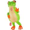 Morph Costume da rana per bambini, gonfiabile verde, costume da kermit per bambini, divertente travestimento