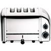 Dualit 4S Classic New Gen 4 Slot, Inossidabile, Acciaio lucidato