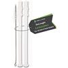 Dekarox 2 tubi per aspirapolvere del latte, 15,6 cm, per DeLonghi 5313232961 con spazzola DEKAROX per la pulizia del latte System in ECAM ETAM ESAM