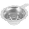 CLISPEED Colino da Tè Manico Ergonomico in Acciaio Inossidabile con Maglia Fine Lavabile in Lavastoviglie Filtro Elegante e Resistente per Uso Domestico e Cucina