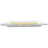 eDM Lampadina lineare LED 118mm R7S 9W 1100lm 4000K luce diurna ø1.5x11.8cm