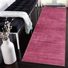 Siunwdiy Tappeto Lungo per Corridoio Tinta Unita Rosa 50x160cm Tappeto Cucina Antiscivolo Lavabile Tappeti Runner Ingresso Interno Tappeto Passatoia per Cucina, Camera da Letto,Soggiorno