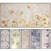 Olivo Tappeti OLIVO.shop SURF Tappeto cucina antiscivolo lavabile stampato, passatoia multiuso colorata, 6 disegni varie misure (FLOWERS BEIGE, 50x140 cm)
