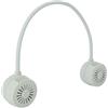 lvifloae Ventilatore da collo pieghevole ultraleggero, piccolo e portatile, senza pale, silenzioso, con ricarica USB, 3 impostazioni di velocità per uso esterno, viaggi, ufficio, (Verde)