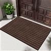 GUOLIXIA Zerbino Ingresso 40 x 90 cm Resistente Sporco, Antiscivolo e Essorbente Interno Ed Zerbino da Esterno Interno Esterno per Porta Casa e Corridoio, marrone