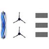 ECOVACS Kit di Accessori di Ricambio per Deebot X5 OMNI/ X5 PRO OMNI, 1 spazzola principale antigroviglio, 2 spazzole laterali, 3 filtri antibatterici, accessori originali