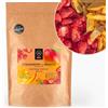 BRIX, GROWN FOR FLAVOUR BRIX Fragole e Mango Disidratati | 100% Fragole e Mango Secchi Naturali 110 g | Frutta Essiccata con Fantastico Sapore | Non-OGM, Senza Glutine, Vegano e Vitamine Preservate