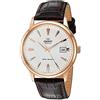 Orient Orologio da polso giapponese automatico in acciaio inox e pelle di seconda generazione Bambino versione I, oro rosa, Classico