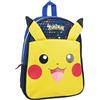 MyBagStory - Zaino per bambini Pokemon - Blu/Giallo - Bambino - Scuole - Asilo - Presepe - Taglia 32 cm - Spalline regolabili