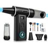 Aroeally Soffiatore Aria Compressa 2-in-1 Air Duster Elettrico & Aspirapolvere