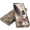 Joyzan Quill Pen Set, Penna Stilografica con Piuma per Calligrafia Inglese 6 Pennini di Ricambio della Piuma d'oca Antica kit Set d'Oca Scrittura Antico Base Pennino Fluida Disegno Calligrafico Rosso