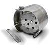 Rat Blockers Acciaio inossidabile per scarichi, prevenzione permanente dei ratti per scarichi, valvole in acciaio doppie, patta per topi da 4 (95 mm/105 mm), valvola di non ritorno, design più corto