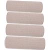 GALPADA Set 4 Pezzi Tiragraffi da Parete per Gatti Autoadesivo | Colore Beige, Dimensioni 30,00x10,00x8,10 Cm, per Cuccioli e Gatti in Casa, Adatto a Spazi Ridotti