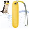 Leonshco Giocattolo galleggiante per cani, 22 cm, giocattolo interattivo per cani | Giocattolo per cani in corda di nylon resistente al morso, per cani di taglia media e grande, giallo