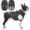 LUOWAN Cappottino Cane Taglia Piccola e Media Taglia - Cappotto Cane - Giacca Invernale Impermeabile con Imbracatura - Gilet Caldo