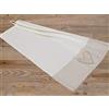 matches21 HOME & HOBBY matches21 - Strofinaccio in stile rustico Premium LINA a nido d'ape, con bordo a quadretti, 50 x 70 cm, 1 pezzo, beige