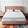 YIDATONG Materasso 140x190, Altezza 28 cm, Materasso Ibrido a Molle Insacchettate e Memory Foam, Medio-Ferma, Struttura a 9 Zone, Ortopedico, Certificato OEKO-TEX, Antiallergico, Traspirante, Senza Movimenti