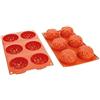 Déco Relief - Stampo in silicone 6 girasoli d.76 h 40 mm - Stampo per torta pasticceria - Materiale professionale, 8 piccoli forni