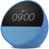 Amazon Echo Spot (modello 2024) | Sveglia intelligente con audio di qualità | Blu, con Accesso Anticipato ad Alexa+