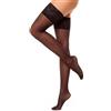 GLAMORY Deluxe 20 calze autoreggenti Nero L