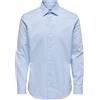ONLY & SONS Onsjim Slim Shirt Frml, Blu di Cachemire, L
