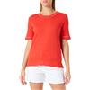 GERRY WEBER Edition 870002-44129 T-Shirt, Rosso Fuoco, 42 Donna