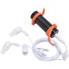 ZASCHMOY Lettore MP3 Impermeabile da 8 GB Lettore Musicale Portatile con Guscio in Alluminio con Auricolari Impermeabili per Nuoto, Immersioni, Surf, Corsa - Argento (BLACK)