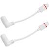 ECSiNG 2 adattatori da USB-C a pannello solare compatibili con spina ad anello compatibile con anello Super Solar Panel