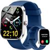 Matast Nuovo Smartwatch Uomo Donna, 100+ Sportive Fitness Tracker con Sonno Contapassi Cardiofrequenzimetro, 1.91 Smartwatch con Effettua/Risposta Chiamate, Impermeabil IP68 Smart Watch per Android/iOS