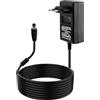 xruc Alimentatore 12 V 3 A 36 W Adattatore CA universale 100-240 V 50/60 Hz | 12 V 3 A Adattatore di alimentazione con connettore 5,5 x 2,1 mm, per LED CCTV Router Monitor Fotocamera, 1 m