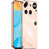 EASSGU [Telaio Elettrolitico Custodia per NothingPhone (3) / NothingPhone 3 (6.67 Inches) Cover Protettiva in Morbido Silicone TPU - Rosa
