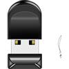 Buhdjfnke Chiavette USB Mini Nere Impermeabili Pen Drive Ad Alta velocità Chiavetta di Memoria Portatile USB Memoria per PC A2