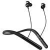 Plyisty Cuffie Bluetooth con Archetto da Collo, Amplificatore Acustico con Cancellazione del Rumore e Soppressione degli Ululati, Ricaricabili, Portata di 9 Metri per Guardare la TV (BLACK)