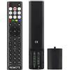 VINABTY ERF2B38H Telecomando vocale sostituito Adatto per Hisense 4K UHD QLED TV | 43A6Q 43E7Q 50A6Q 50E7Q 55E7Q 58E7Q 65E7Q 75E7Q 85E7Q 55A85Q 65A85Q 32A5Q 40A5Q 50A7Q 85U7Q 65U7Q 55U7Q