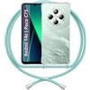 ANFAIRLACE Cover Cordino Compatibile con Xiaomi Poco C75 / Redmi 14C, Verde